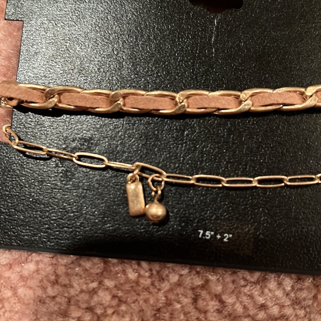 Nwt 2pc Adjustable Bracelets 13$